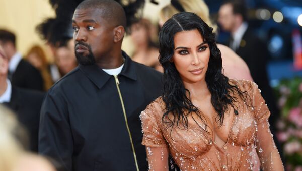 Kim Kardashian West and Kanye West attend The 2019 Met Gala Celebrating Camp: Notes on Fashion at Metropolitan Museum of Art on May 06, 2019 in New York City. - Sputnik International