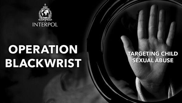 Interpol: Operation Blackwrist, targeting child sexual abuse - Sputnik International
