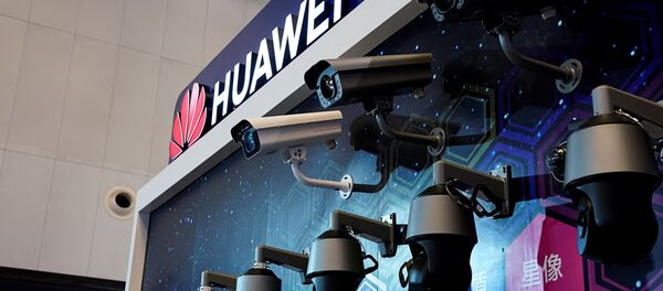 Huawei surveillance cameras are seen displayed at the security exhibition in Shanghai, China, May 24, 2019 - Sputnik International