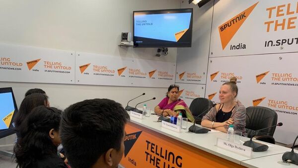 SputnikPro holds in-person session for young journalists in New Delhi - Sputnik International