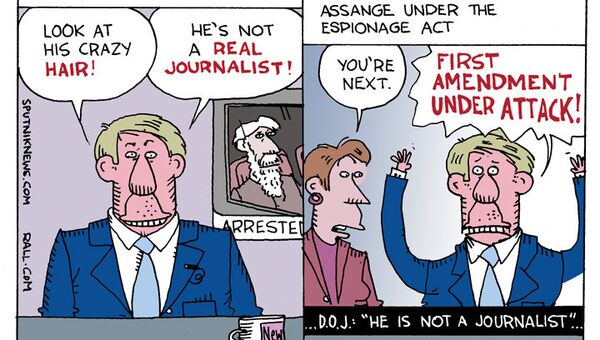 Indictment-Induced Assange Anxiety - Sputnik International