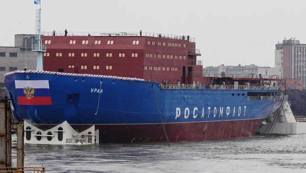 Russia's Ural icebreaker - Sputnik International
