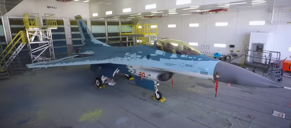 F-16 GHOST - Aggressor Squadron Mimicking Russian Su-57 Paint F-16 GHOST - Aggressor Squadron Mimicking Russian Su-57 Paint - Sputnik International