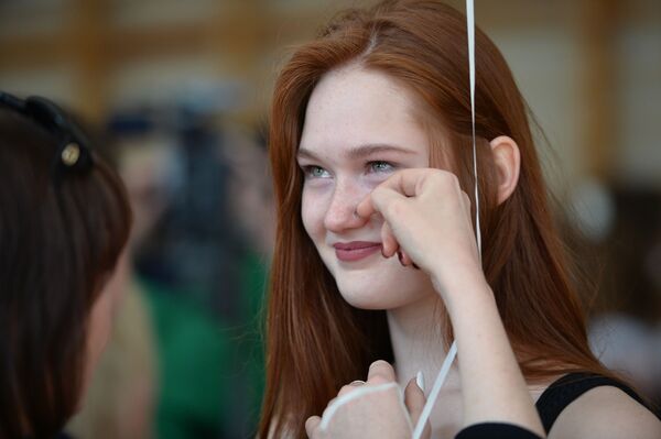 Schoolgirl After 'Last Bell' Celebration in Yekaterinburg - Sputnik International
