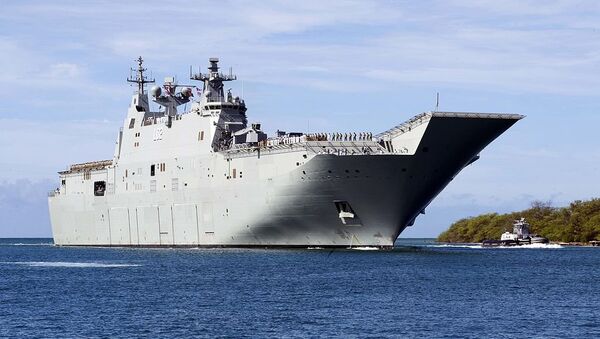 HMAS Canberra - Sputnik International