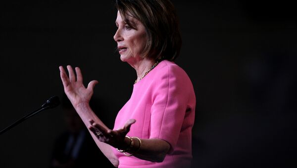 U.S. House Speaker Nancy Pelosi (D-CA) holds her weekly news conference with Capitol Hill reporters in Washington, U.S., May 23, 2019 - Sputnik International
