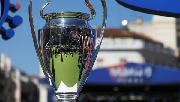 The 2019 trophy arrives in Madrid - Madrid, Spain - May 30, 2019 General view of the trophy - Sputnik International