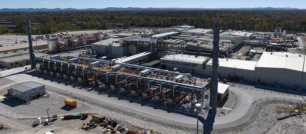 Aerial view of the Blue Grass Chemical Agent-Destruction Pilot Plant Aerial view of the Blue Grass Chemical Agent-Destruction Pilot Plant - Sputnik International