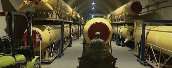 Iran's underground missile bunker - Sputnik International