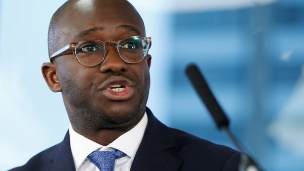 Conservative MP Sam Gyimah, the former universities minister who resigned over the prime minister's Brexit deal, speaks at an event organised by the People's Vote campaign group supporting a second referendum on the Brexit vote in London on January 7, 2019. - Sputnik International