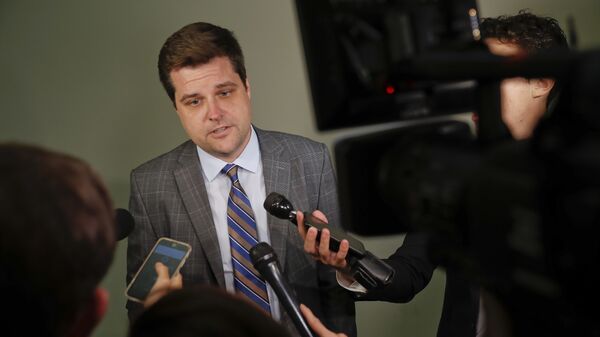 House Judiciary Committee Member Rep. Matt Gaetz, R-Fla., speaks to the media - Sputnik International