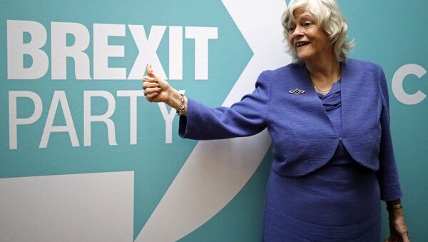 Ann Widdecombe was elected as an MEP for the Brexit Party in last month's elections - Sputnik International