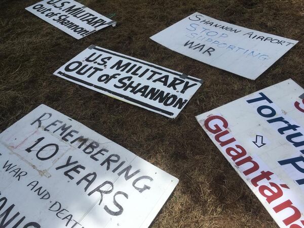 Anti-Trump protest in Dublin Anti-Trump protest in Dublin - Sputnik International