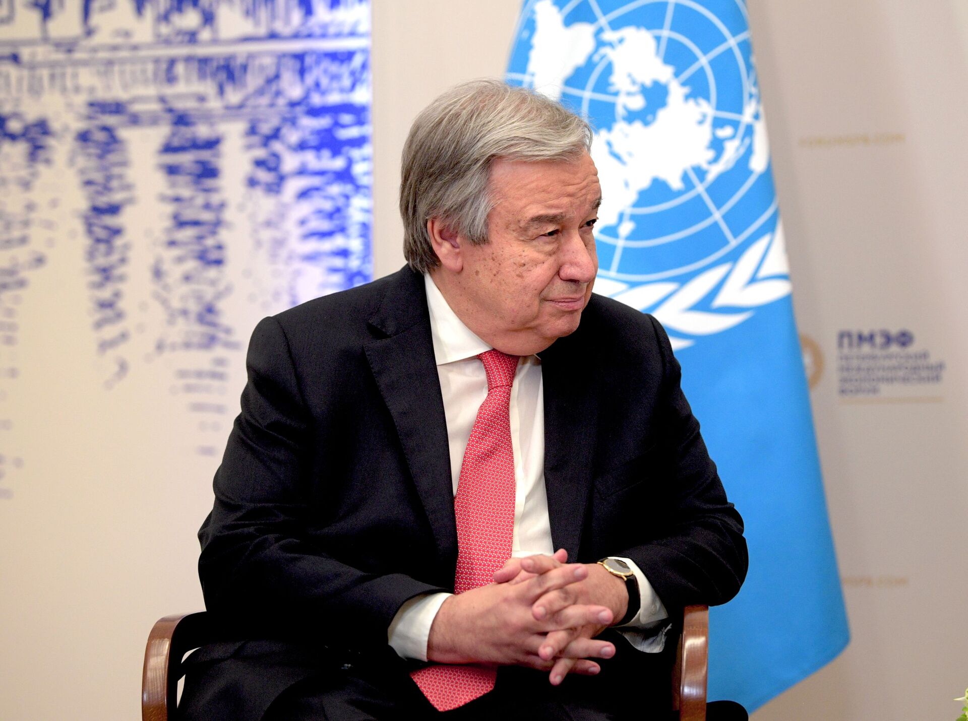 UN Secretary-General Antonio Guterres - Sputnik International, 1920, 07.09.2021