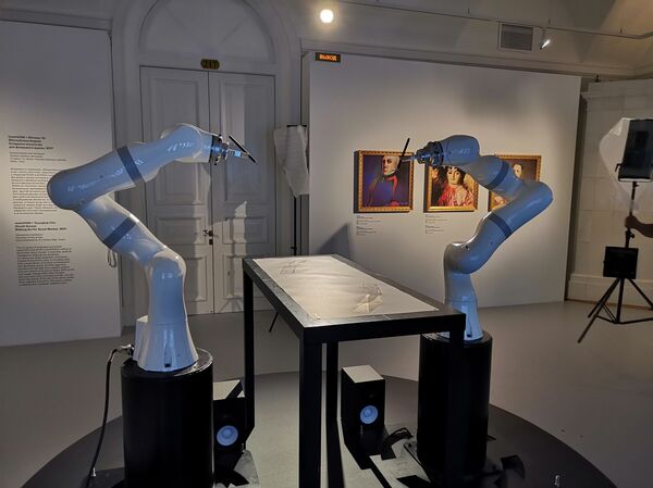 AI Art Exhibition Opens at State Hermitage Museum as Part of SPIEF’19 Cultural Programme(PHOTOS) AI Art Exhibition Opens at State Hermitage Museum as Part of SPIEF’19 Cultural Programme(PHOTOS) - Sputnik International