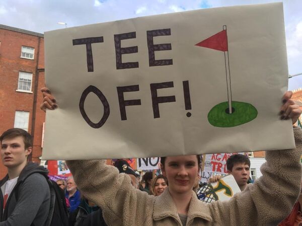 The Trump-ets Are Sounding on the Emerald Isle as ‘Baby Blimp’ Leads Dublin’s Protests The Trump-ets Are Sounding on the Emerald Isle as ‘Baby Blimp’ Leads Dublin’s Protests - Sputnik International