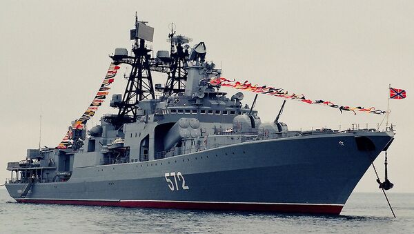 Russian Udaloy-class destroyer Admiral Vinogradov - Sputnik International