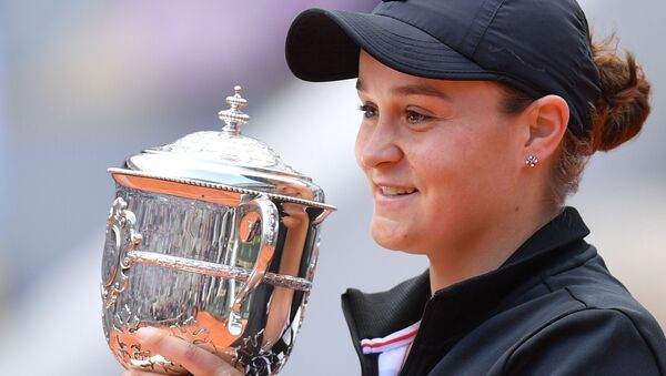 Australian Tennis Player Ashleigh Barty Wins Roland Garros for 1st Time in Career - Sputnik International