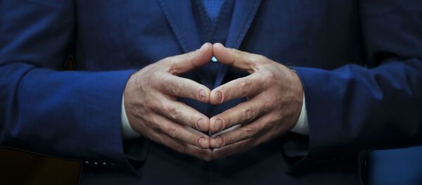 Vladimir Plahotniuc, the leader of the Democratic Party, attends a press statement in Chisinau, Moldova Vladimir Plahotniuc, the leader of the Democratic Party, attends a press statement in Chisinau, Moldova - Sputnik International