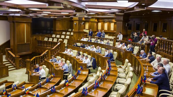 Moldovan Parliament Session - Sputnik International