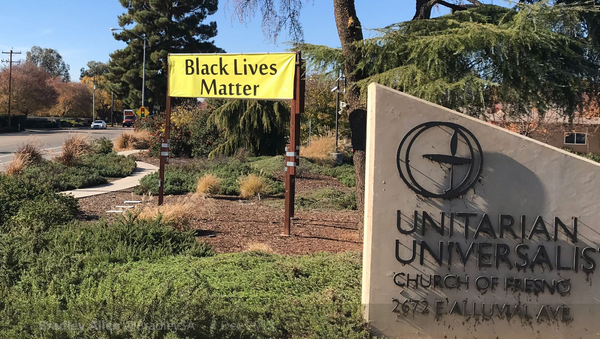 California Church Displays Black Lives Matter banners - Sputnik International
