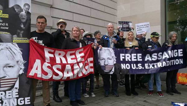Julian Assange supporters. London. 14.06.2019 - Sputnik International
