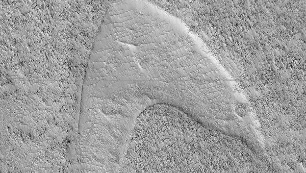 Dune Footprints in Hellas - Sputnik International