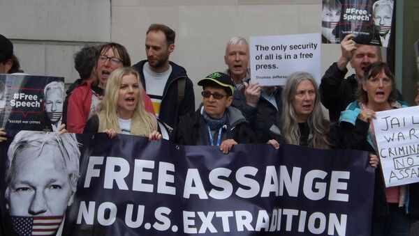 Julian Assange supporters. London. 14.06.2019 - Sputnik International