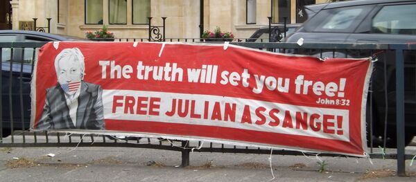 Julian Assange supporters. London. 14.06.2019 Julian Assange supporters. London. 14.06.2019 - Sputnik International