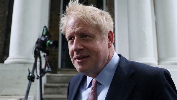 PM hopeful Boris Johnson leaves his home in London, Britain, June 14, 2019 - Sputnik International