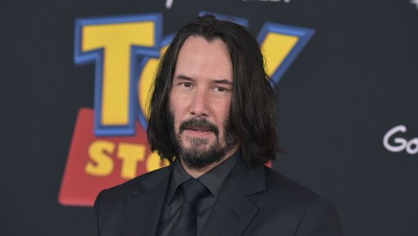 Keanu Reeves arrives at the world premiere of Toy Story 4 on Tuesday, June 11, 2019, at the El Capitan in Los Angeles - Sputnik International