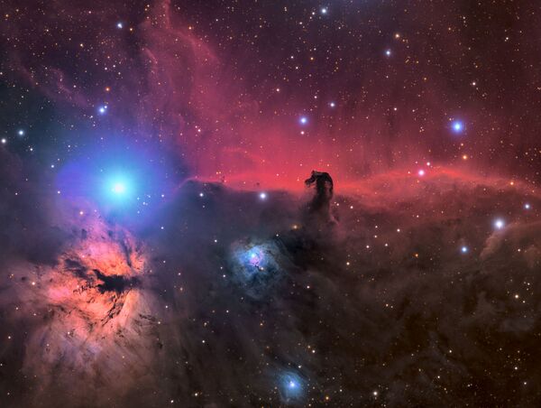 The Horsehead and Flame Nebula by US photographer Connor Matherne was shortlisted by Insight Investment Astronomy Photographer Of The Year 2019 - Sputnik International