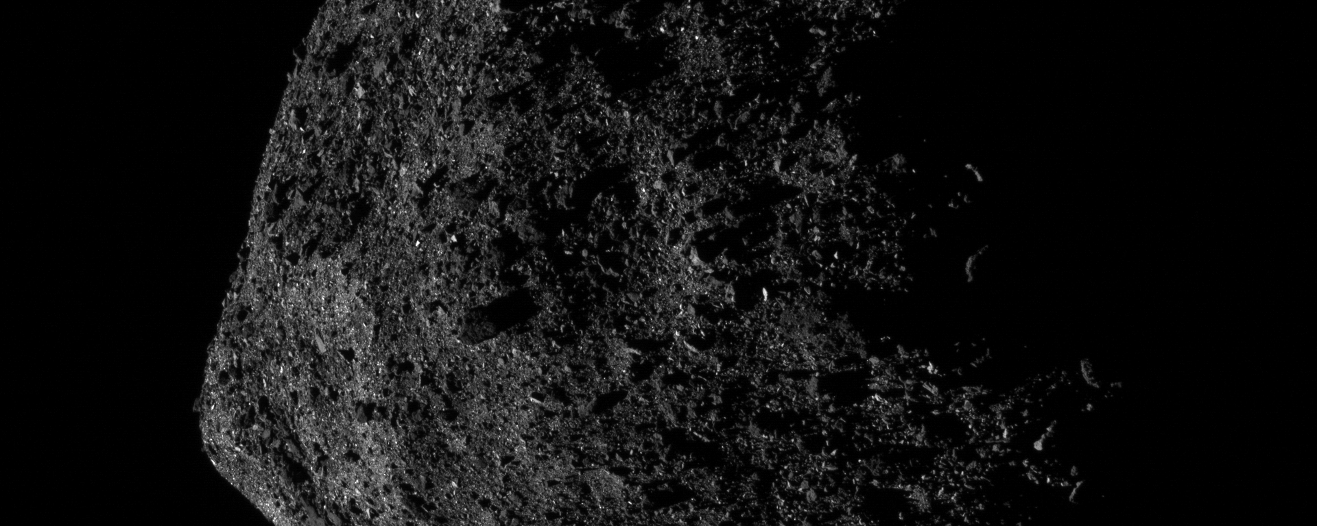 NASA releases close-up image of asteroid Bennu, which was captured on June 13, 2019, after Orbital B Insertion. - Sputnik International, 1920, 24.09.2023