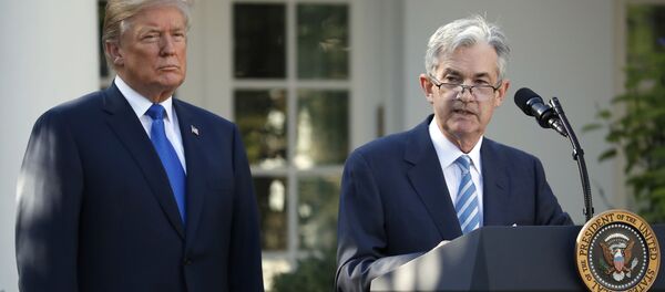 Jerome Powell speaks after President Donald Trump announced him as his nominee for the next chair of the Federal Reserve Jerome Powell speaks after President Donald Trump announced him as his nominee for the next chair of the Federal Reserve - Sputnik International