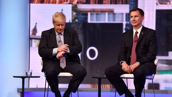 Boris Johnson and Jeremy Hunt - Sputnik International