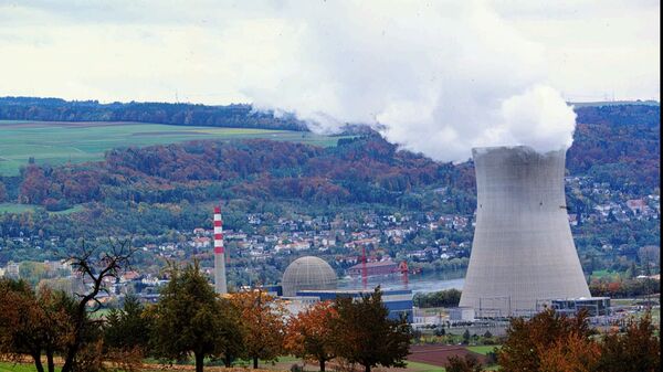 Photo of the Swiss nuclear power Plant Leibstadt in northern Switzerland close to the German border - Sputnik International
