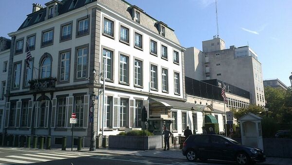American embassy buildings, Brussels - Sputnik International