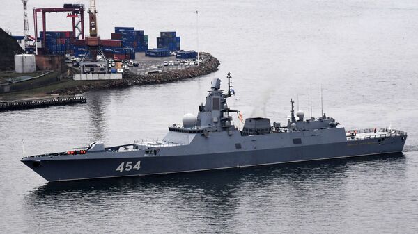 Russian frigate Admiral Gorshkov - Sputnik International