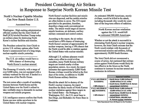 Poll: One-Third of Americans Support Preemptive Nuclear Strike on North Korea Poll: One-Third of Americans Support Preemptive Nuclear Strike on North Korea - Sputnik International