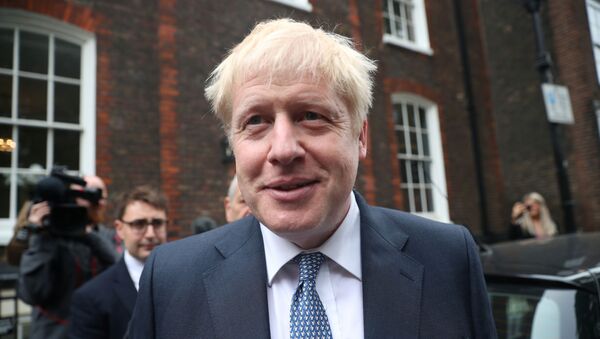 PM hopeful Boris Johnson leaves a building in Westminster, London, Britain, June 26, 2019 - Sputnik International