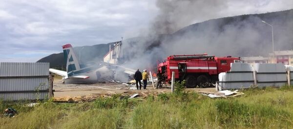 An-24 Crash in Buryatia, Russia - Sputnik International