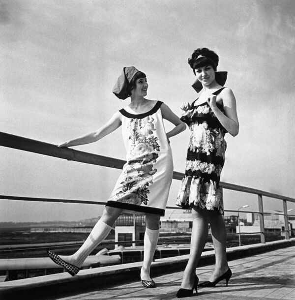 Women Clothing Line Ad, Spring-Summer 1966 - Sputnik International