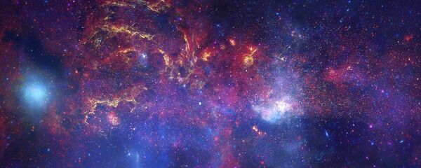 Edited Hubble, Chandra, and Spitzer space telescope images of the core of the Milky Way Galaxy - Sputnik International