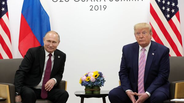 Trump-Putin Talks in Japan - Sputnik International