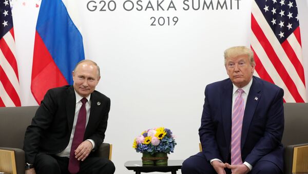 Trump-Putin Talks in Japan - Sputnik International