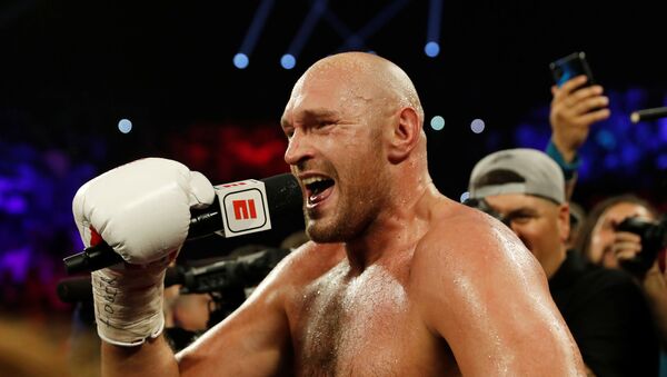 Boxing - Tyson Fury v Tom Schwarz - Heavyweight Fight - MGM Grand Arena, Las Vegas, United States - 15 June 2019 - Sputnik International