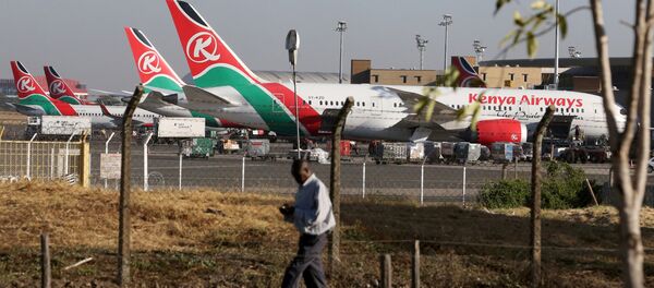 Kenya Airways planes are seen parked at the Jomo Kenyatta International Airport near Nairobi, Kenya March 6, 2019 - Sputnik International