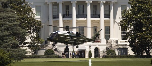 The new Presidential VH-92 helicopter takes off from the South Lawn of the White House in Washington, Friday, June 14, 2019 - Sputnik International
