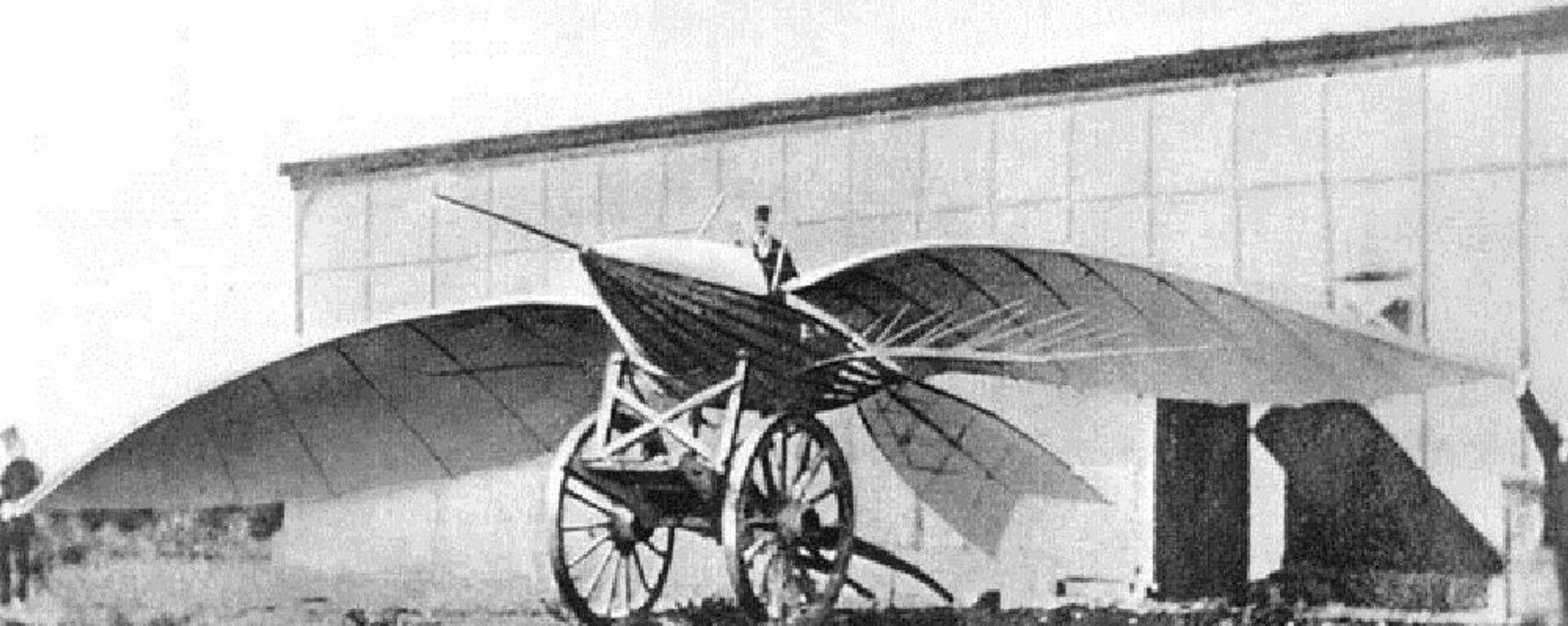 Jean-Marie Le Bris and his flying machine, Albatros II, 1868 - Sputnik International, 1920, 05.07.2019