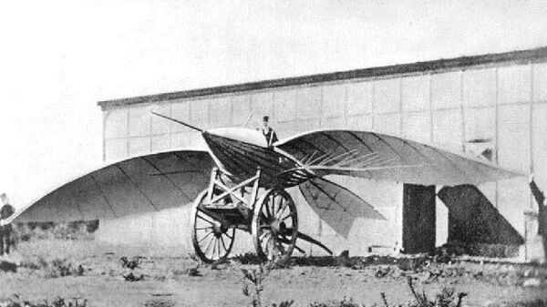 Jean-Marie Le Bris and his flying machine, Albatros II, 1868 - Sputnik International